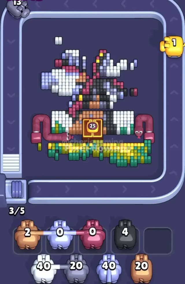 Pixel Flow Level 1685 Solution 2