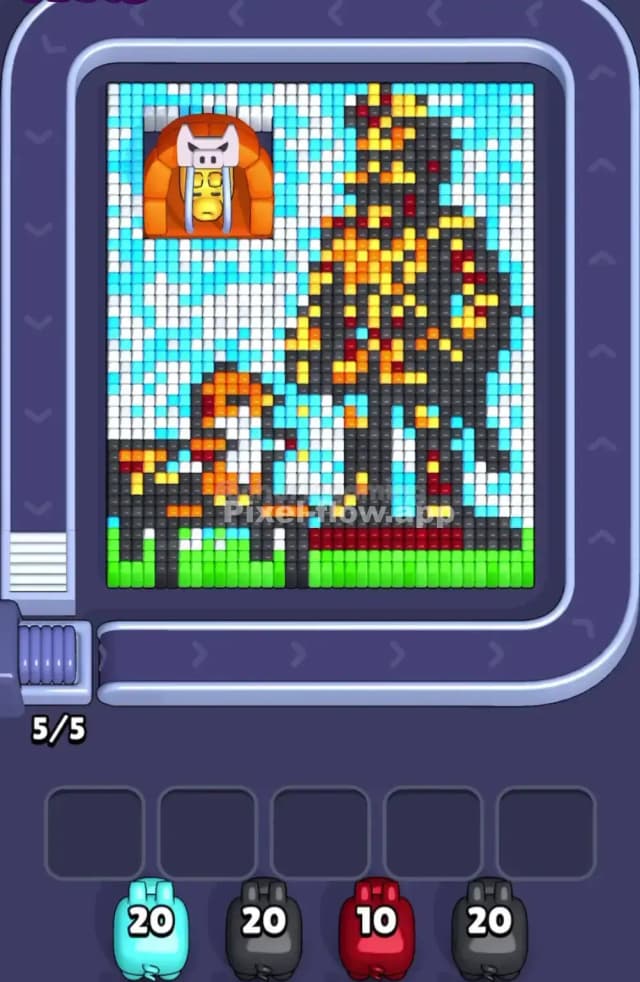 Pixel Flow Level 1732 Gameplay