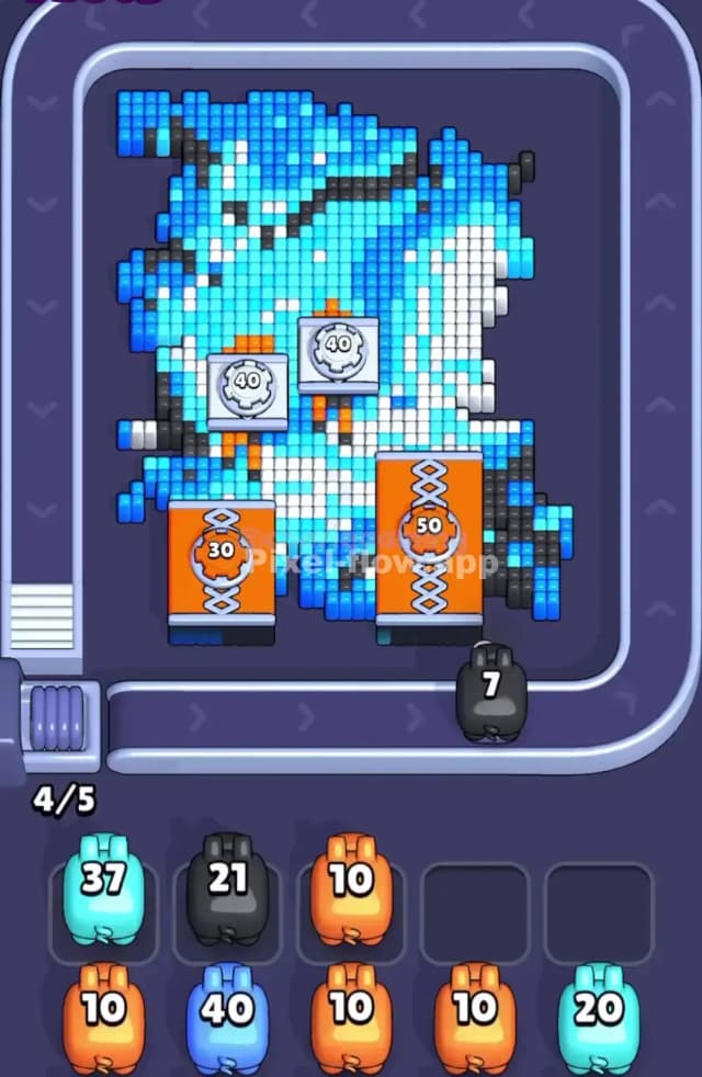 Pixel Flow Level 1602 Solution 1