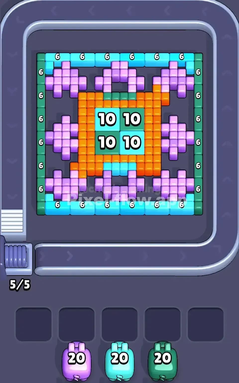 Pixel Flow Level 30 Screenshot
