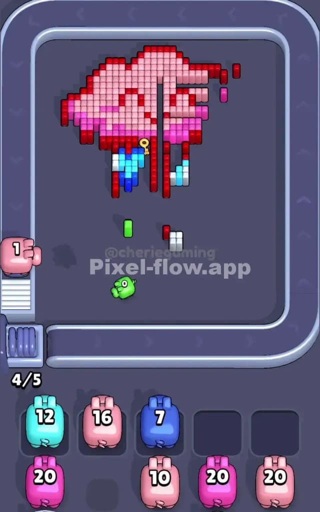 Pixel Flow Level 108 Solution 2