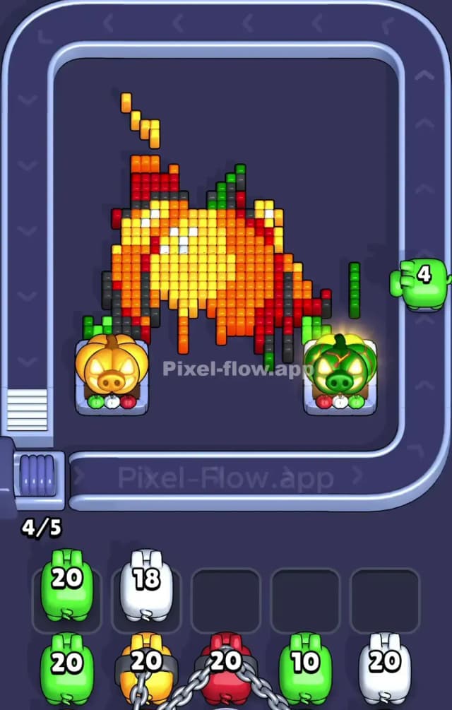 Pixel Flow Level 805 Solution 3