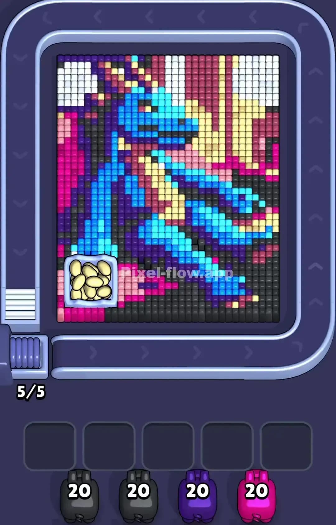 Pixel Flow Level 1293 Screenshot