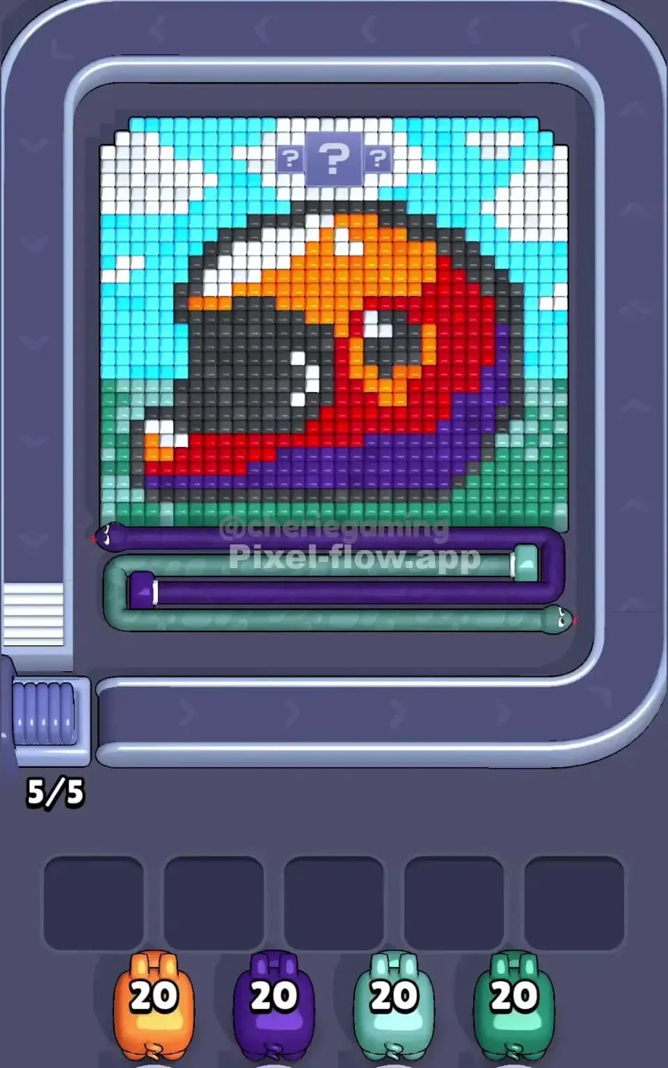 Pixel Flow Level 560 Screenshot