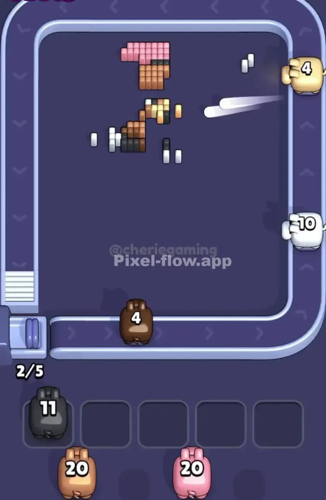 Pixel Flow Level 1694 Solution 3