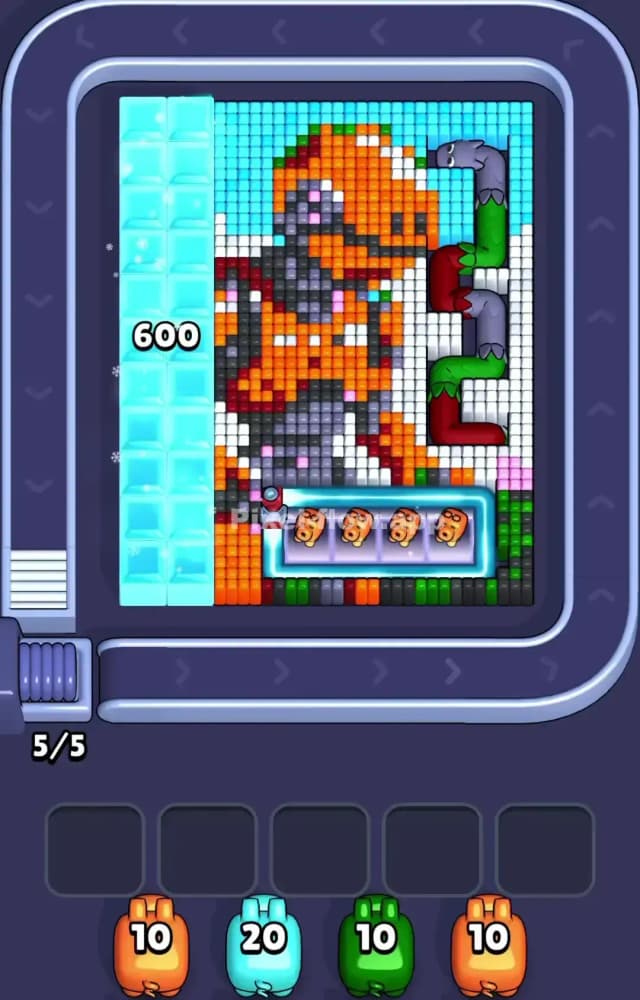 Pixel Flow Level 1197 Gameplay