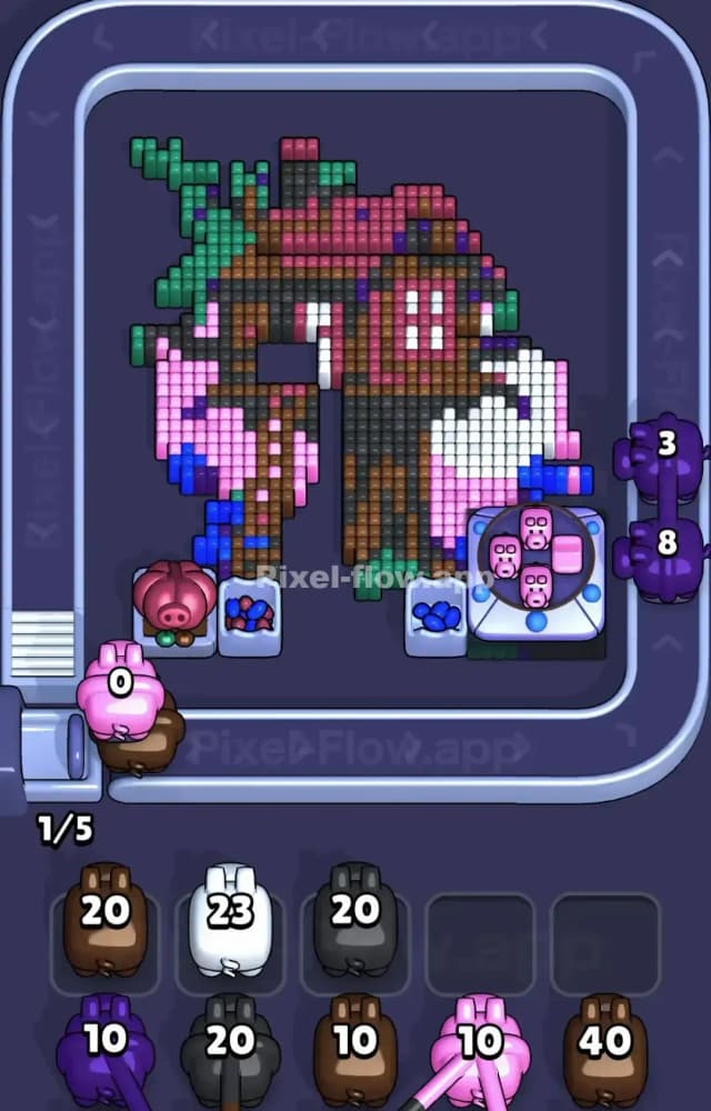 Pixel Flow Level 1290 Solution 2