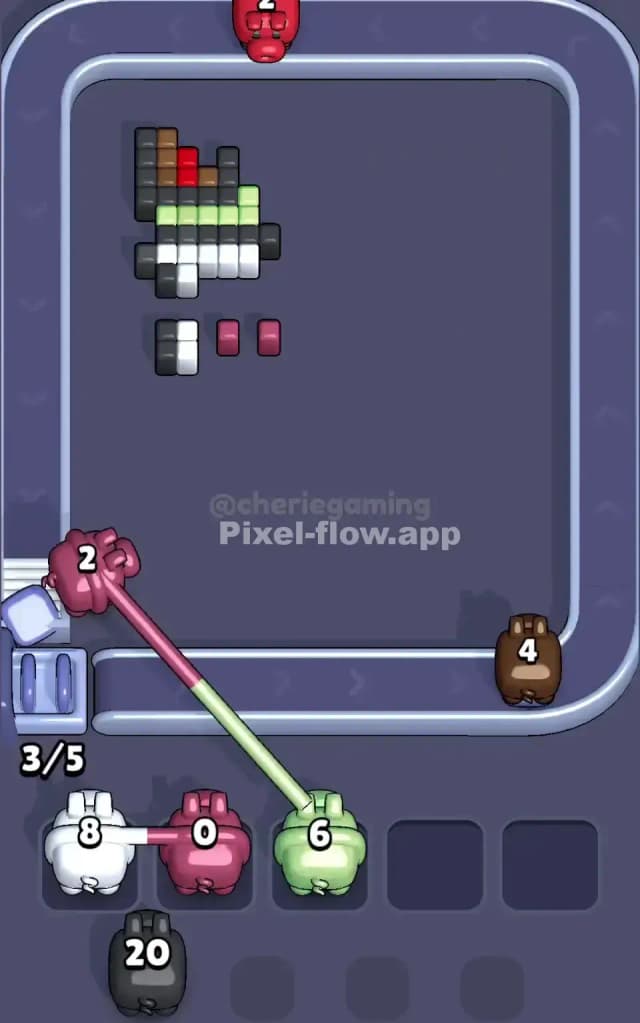 Pixel Flow Level 415 Solution 3