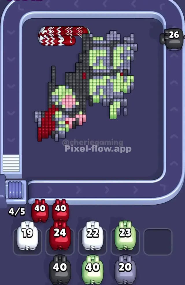 Pixel Flow Level 1791 Solution 2