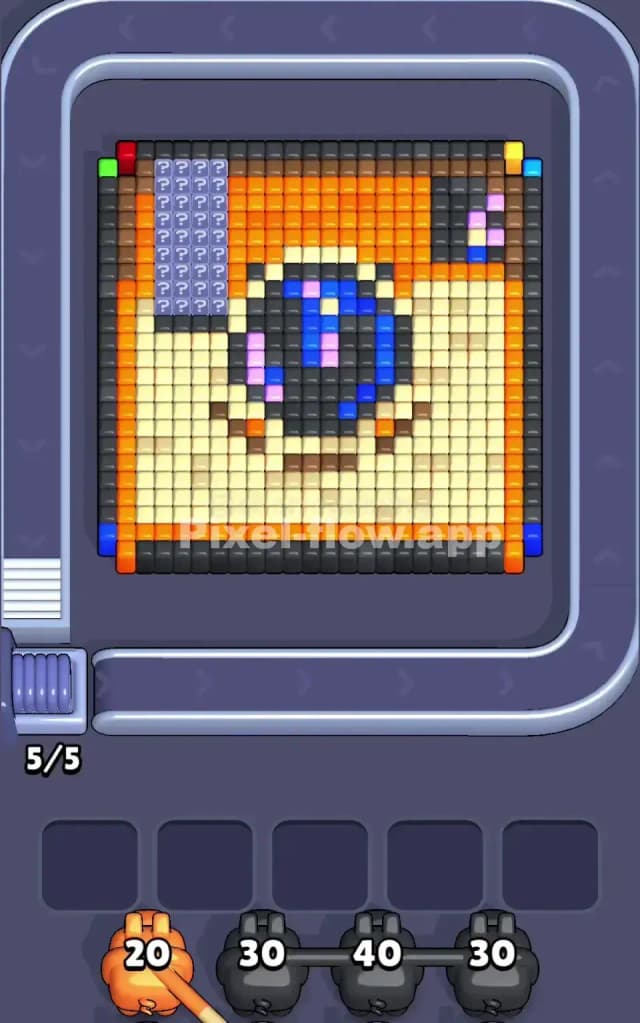 Pixel Flow Level 116 Gameplay