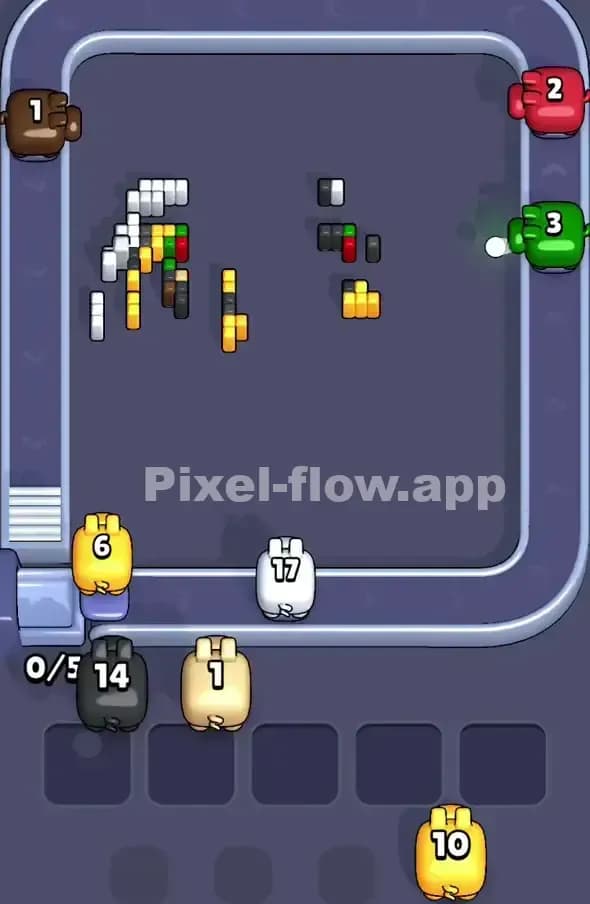 Pixel Flow Level 395 Solution 3
