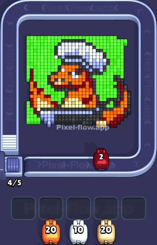 Pixel Flow Level 1321 Solution 2