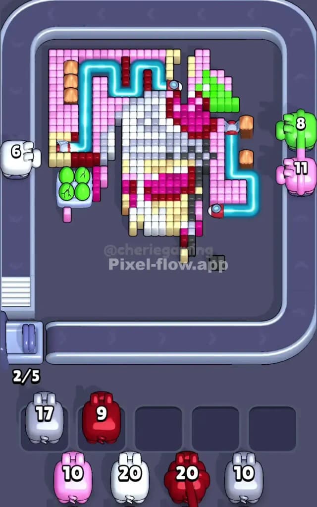 Pixel Flow Level 564 Solution 2