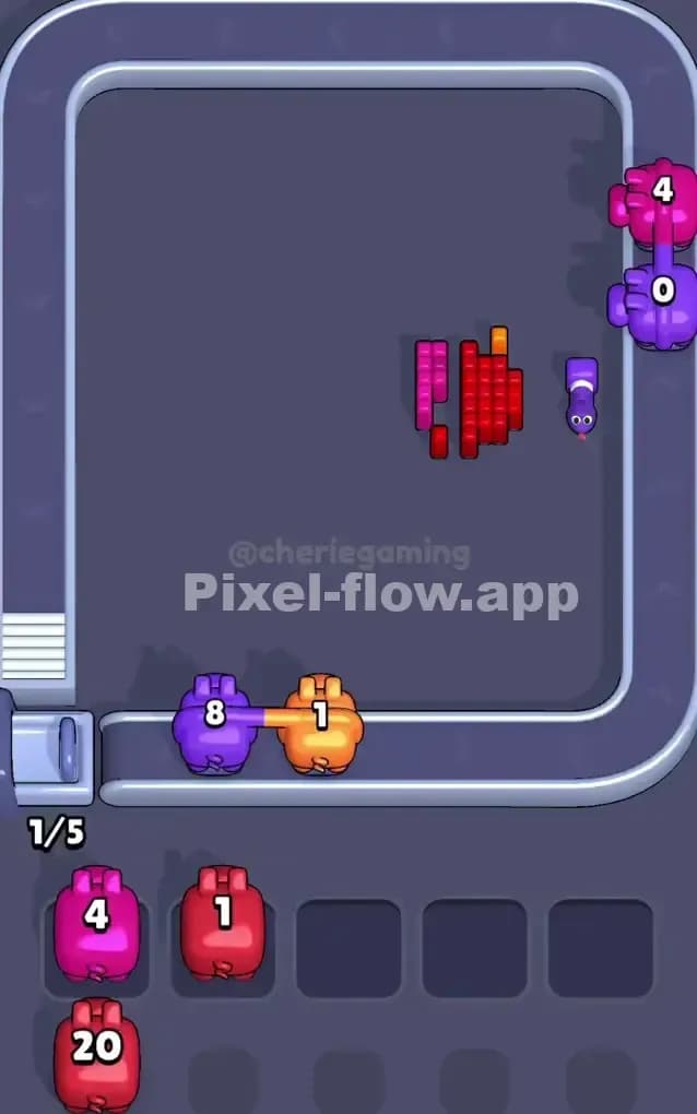 Pixel Flow Level 300 Solution 3