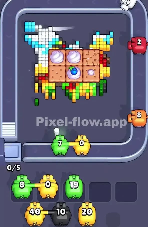 Pixel Flow Level 405 Solution 2