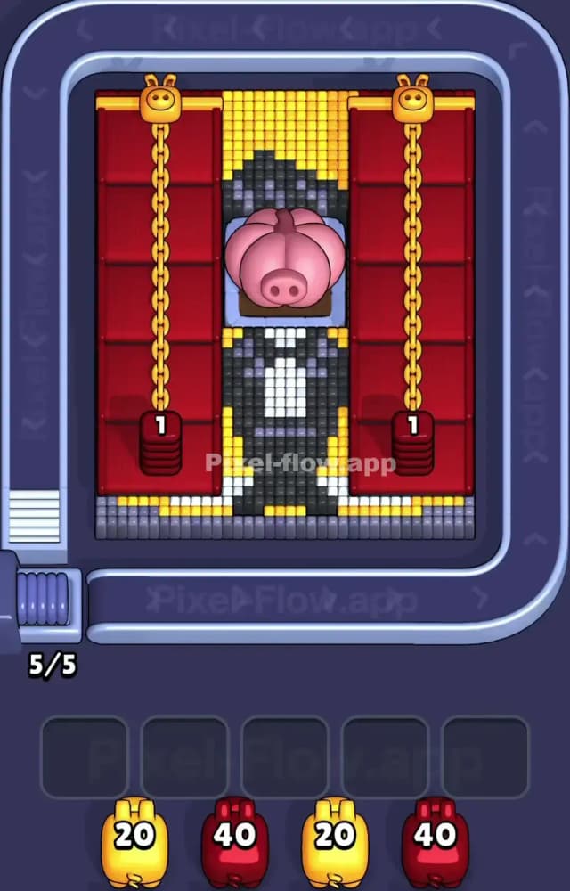 Pixel Flow Level 1413 Gameplay
