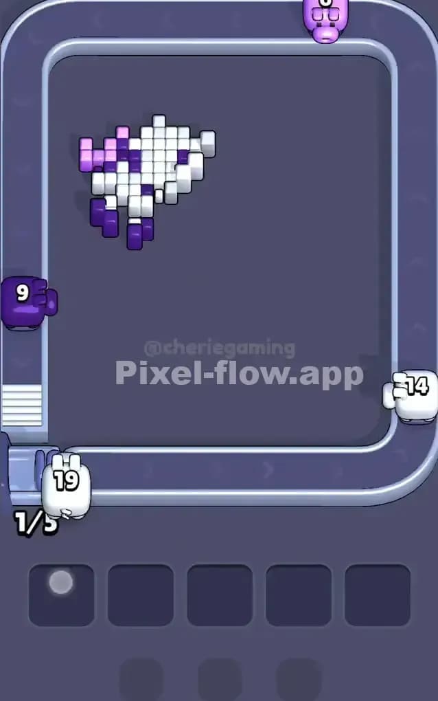 Pixel Flow Level 253 Solution 3