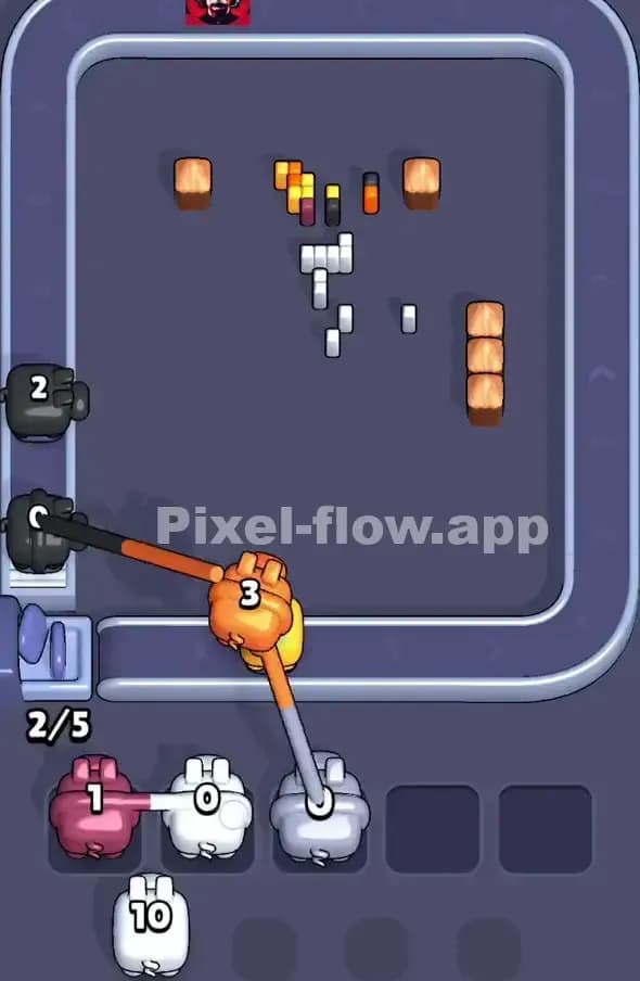 Pixel Flow Level 346 Solution 3
