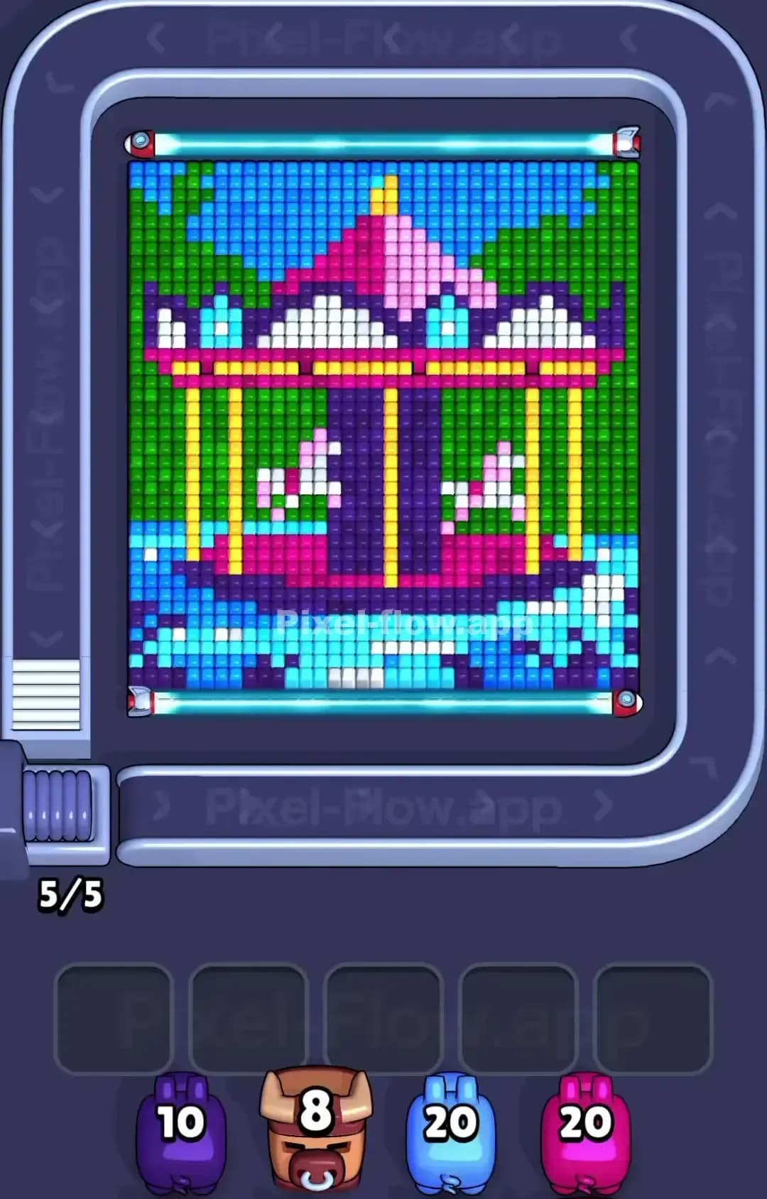 Pixel Flow Level 1443 Screenshot