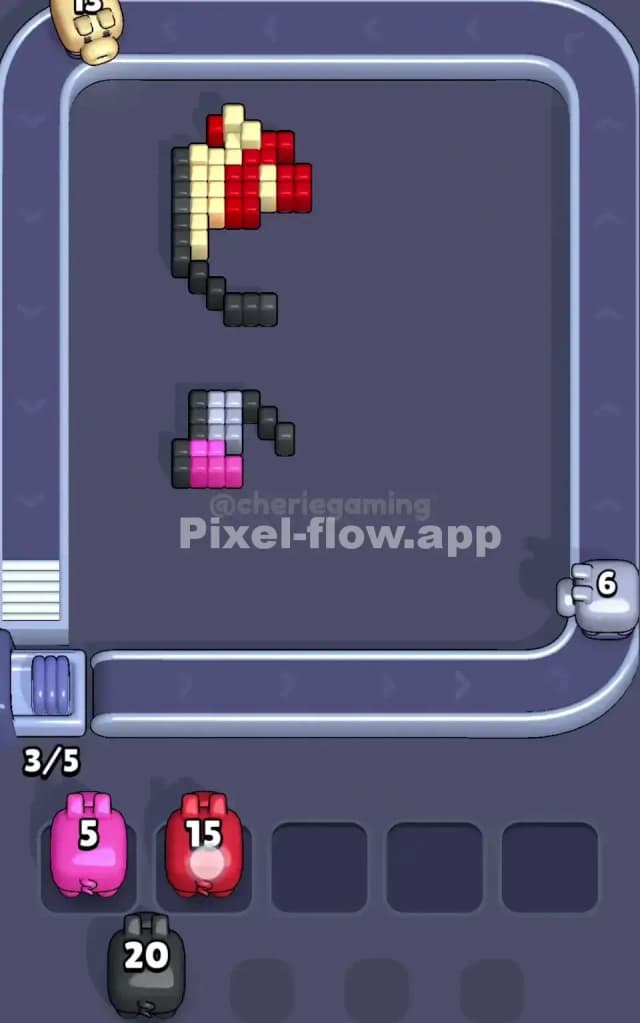 Pixel Flow Level 172 Solution 3