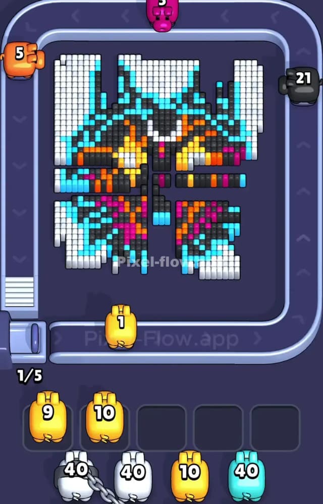 Pixel Flow Level 982 Solution 2