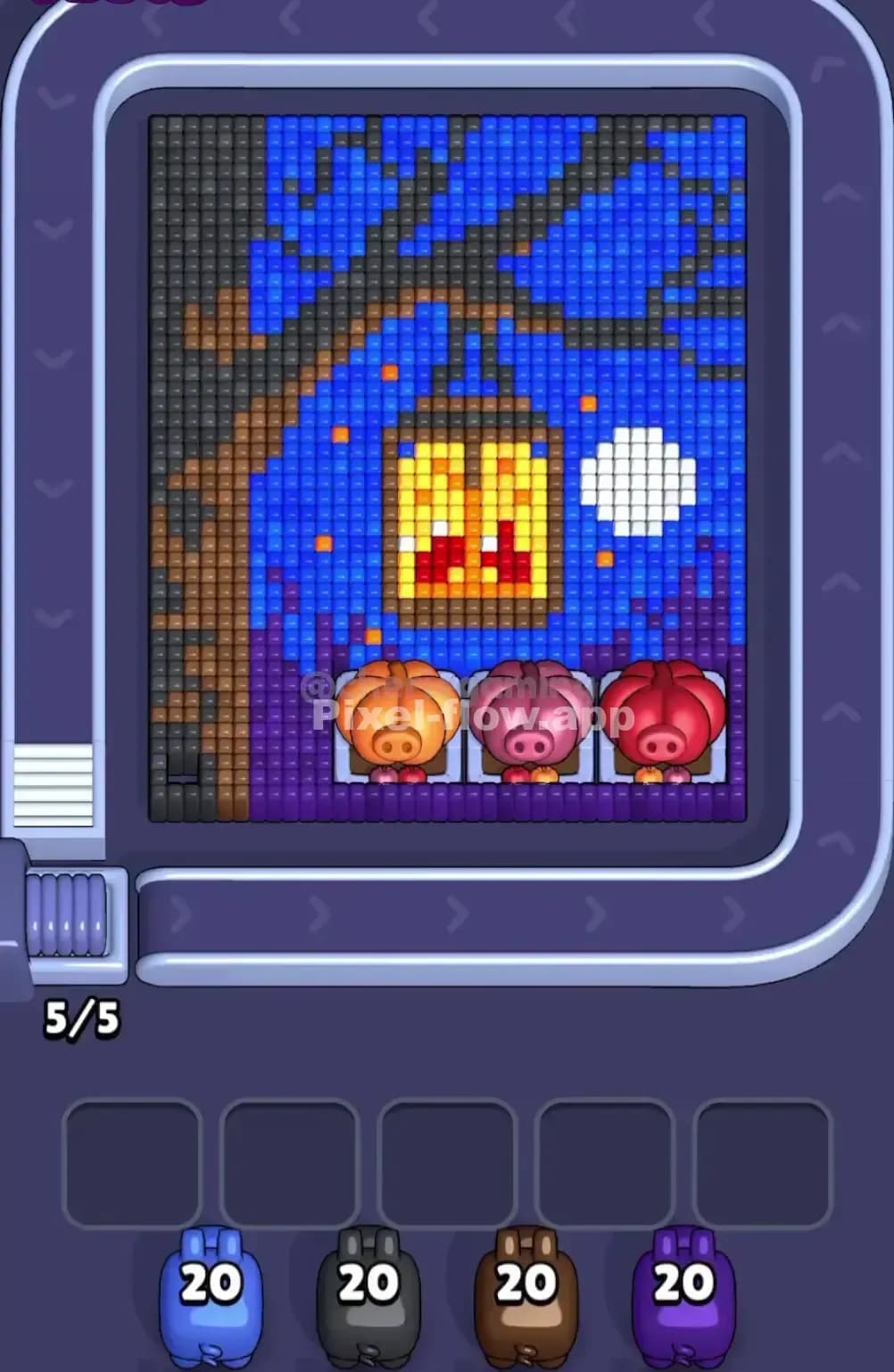 Pixel Flow Level 1710 Screenshot