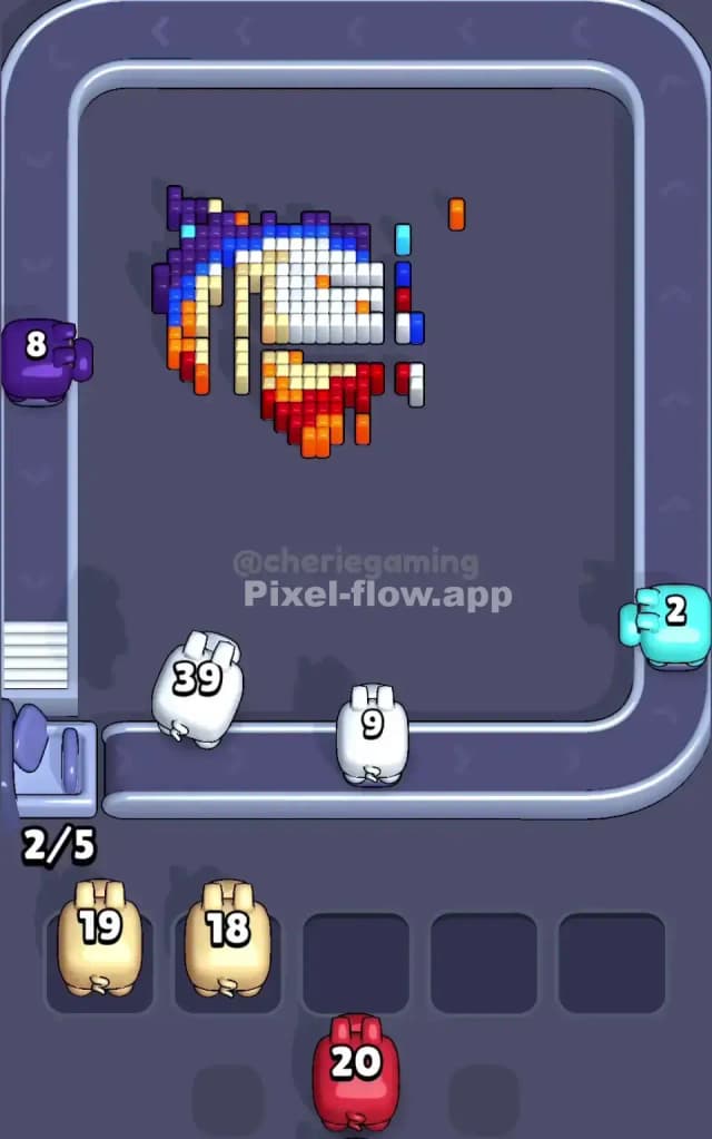 Pixel Flow Level 603 Solution 3