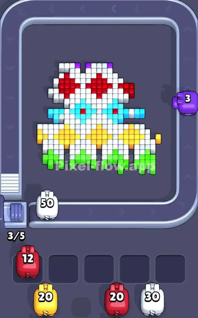 Pixel Flow Level 92 Solution 2