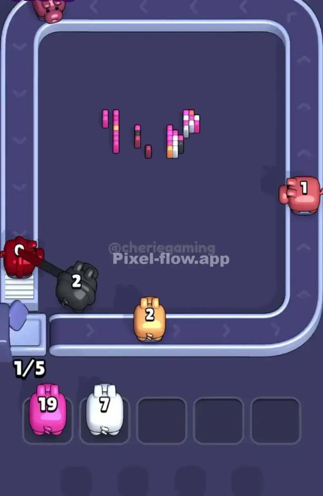 Pixel Flow Level 1766 Solution 3