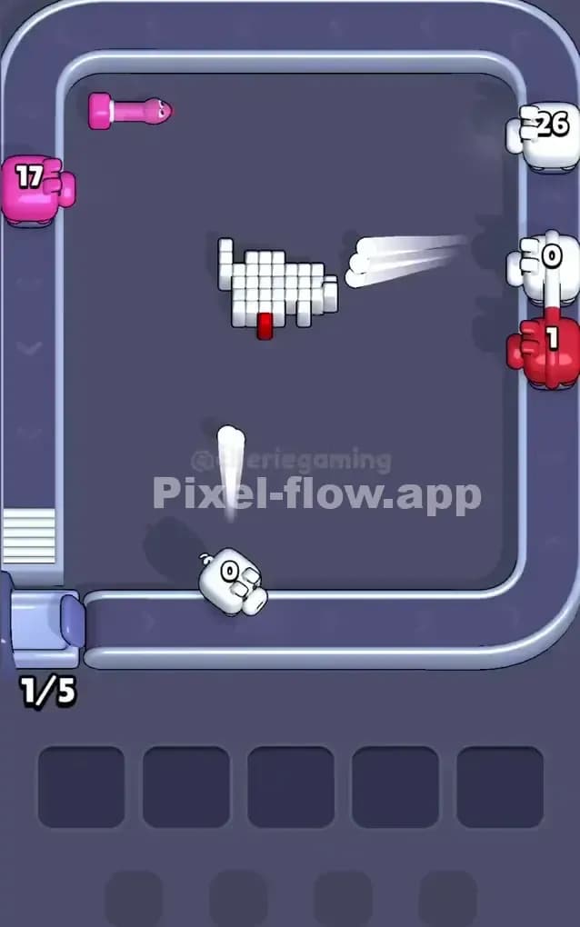 Pixel Flow Level 284 Solution 3
