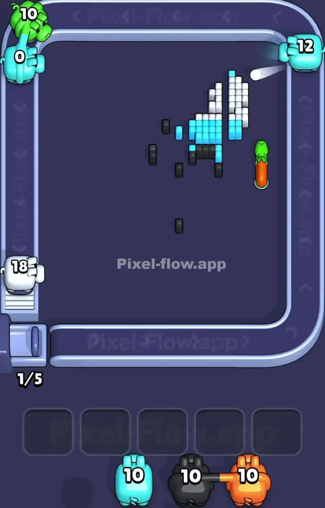 Pixel Flow Level 1125 Solution 3