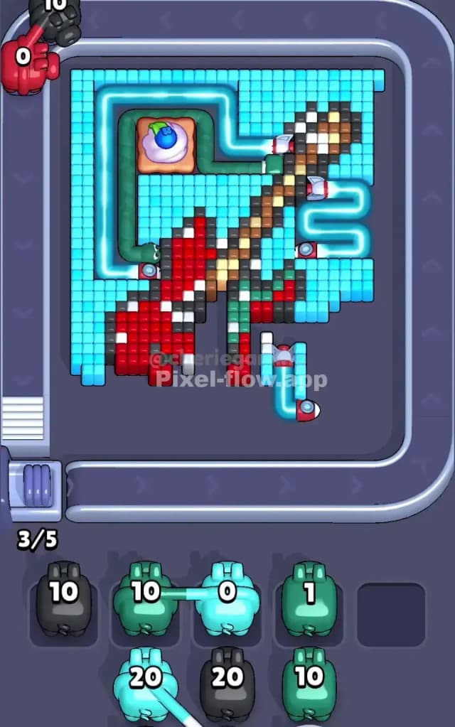 Pixel Flow Level 533 Solution 1