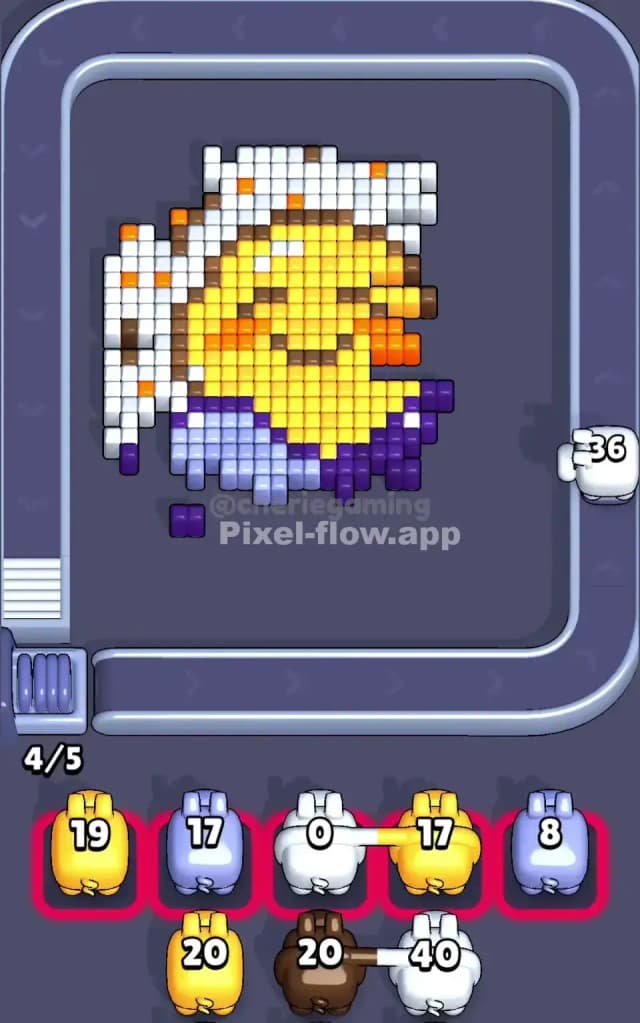 Pixel Flow Level 501 Solution 2
