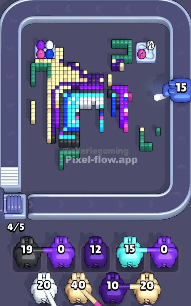 Pixel Flow Level 507 Solution 2
