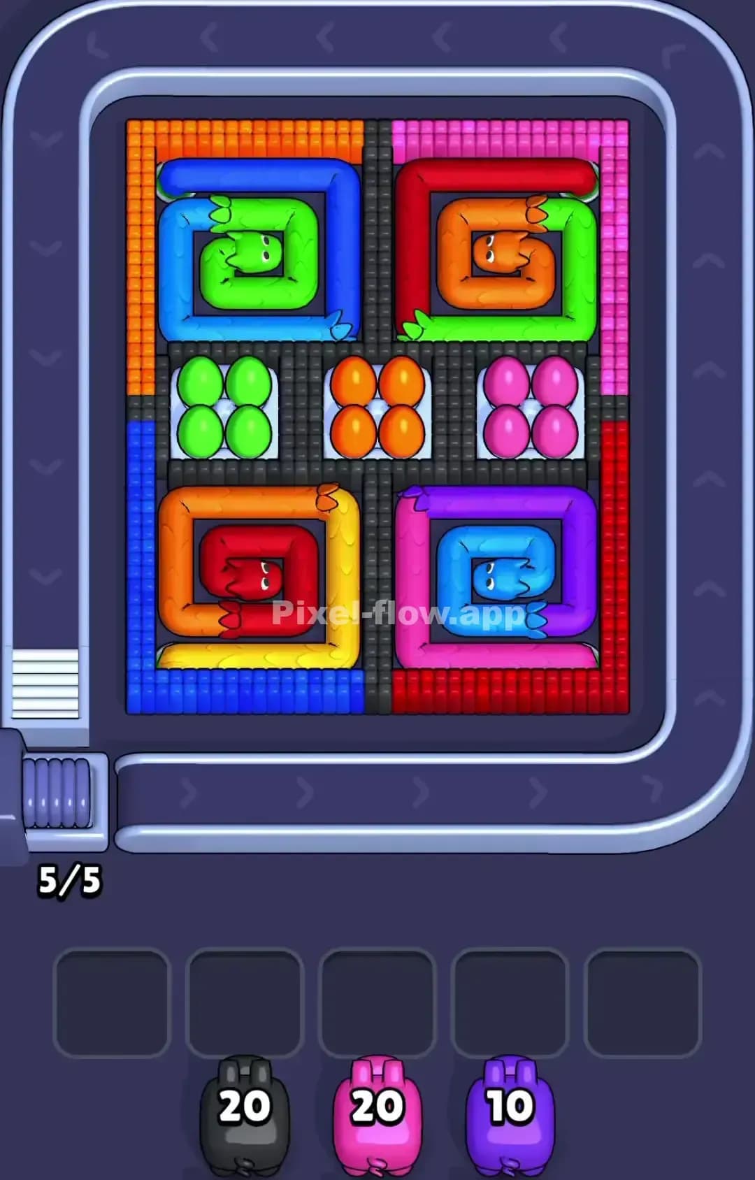 Pixel Flow Level 1192 Screenshot