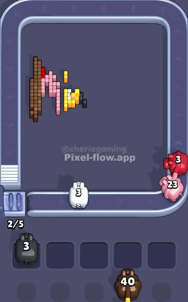 Pixel Flow Level 363 Solution 3