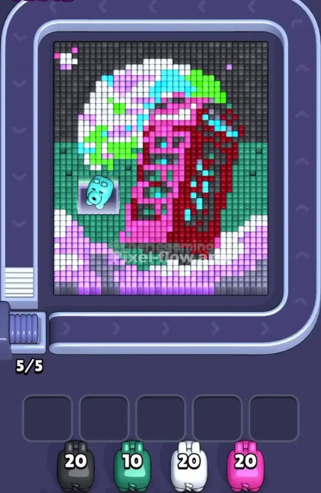 Pixel Flow Level 1699 Gameplay