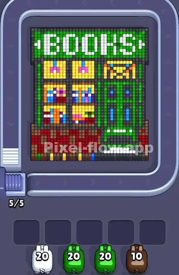 Pixel Flow Level 406 Gameplay