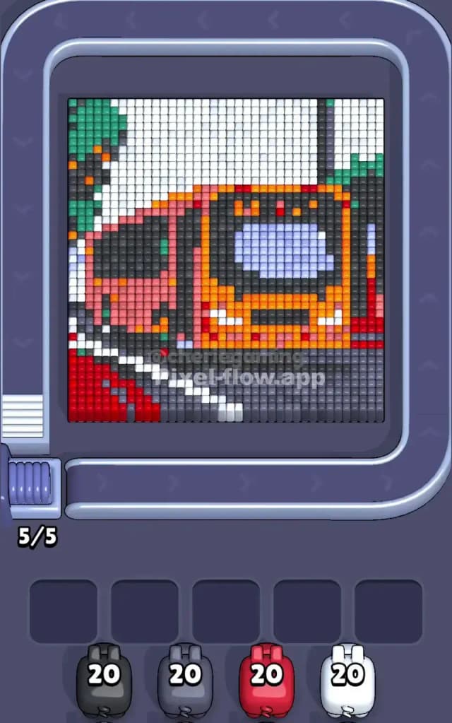 Pixel Flow Level 322 Gameplay