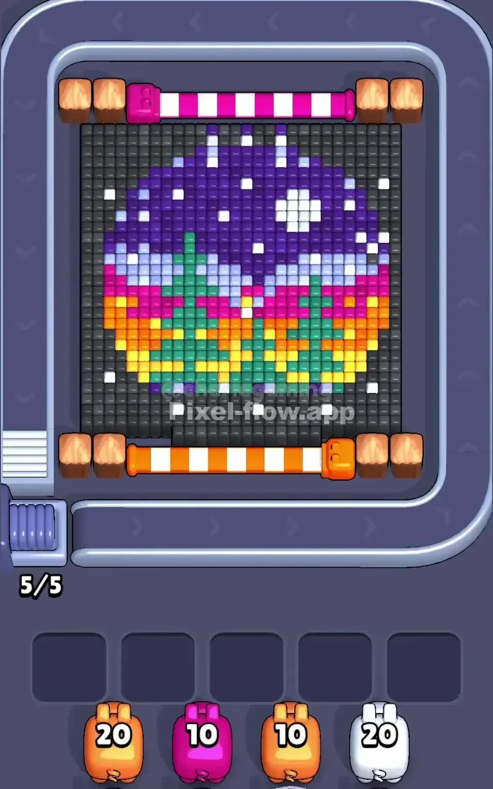 Pixel Flow Level 317 Screenshot