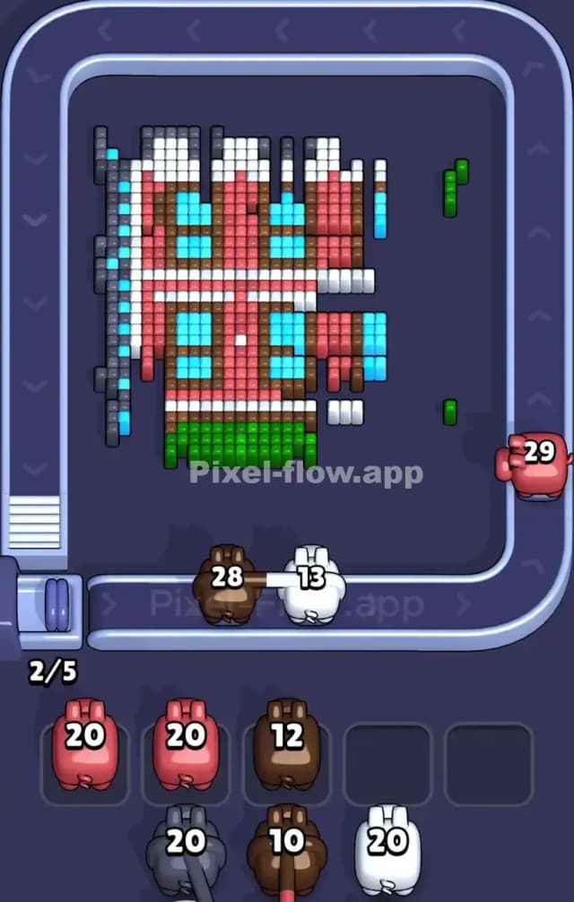 Pixel Flow Level 903 Solution 2