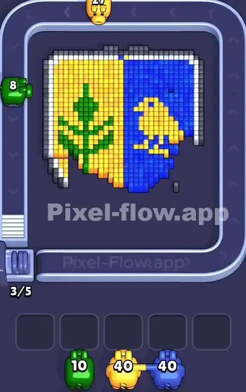 Pixel Flow Level 811 Solution 1