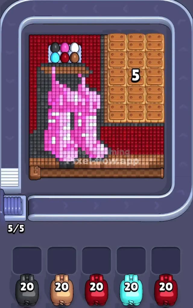 Pixel Flow Level 685 Gameplay