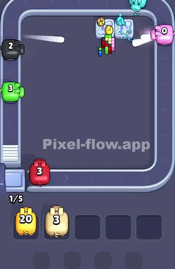 Pixel Flow Level 396 Solution 3