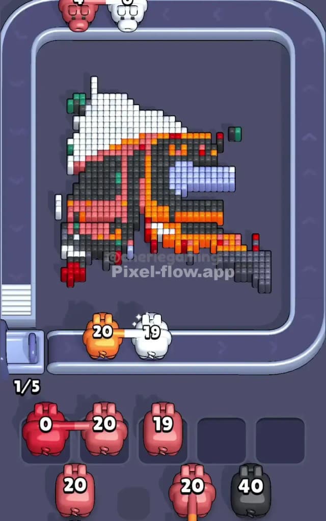 Pixel Flow Level 322 Solution 2
