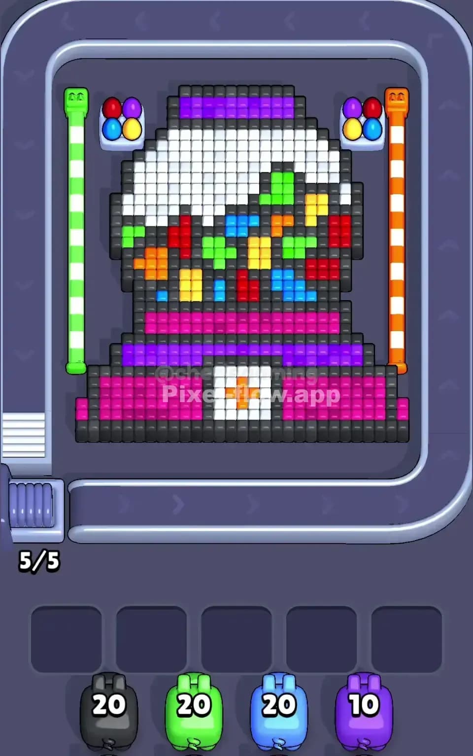 Pixel Flow Level 326 Screenshot