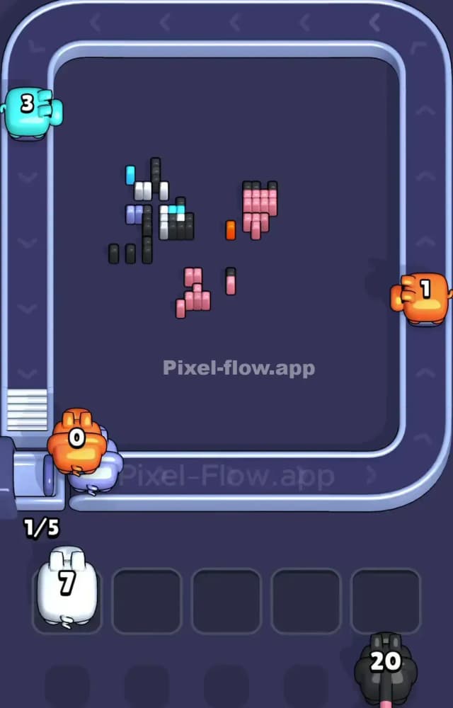 Pixel Flow Level 980 Solution 3