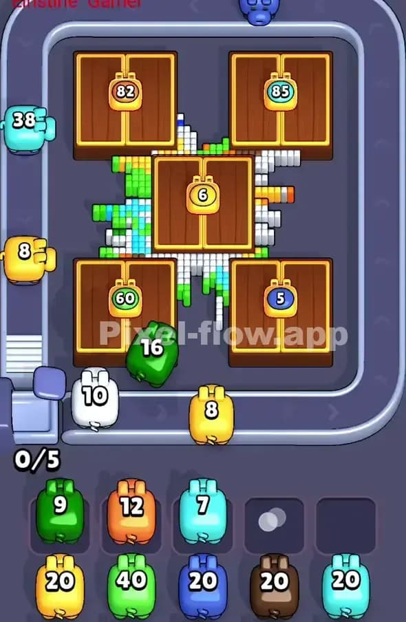 Pixel Flow Level 373 Solution 1