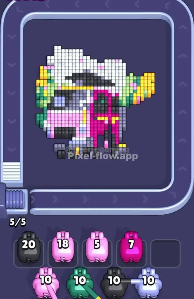 Pixel Flow Level 1730 Solution 2