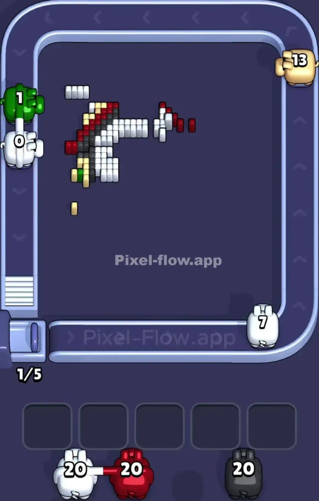 Pixel Flow Level 934 Solution 3